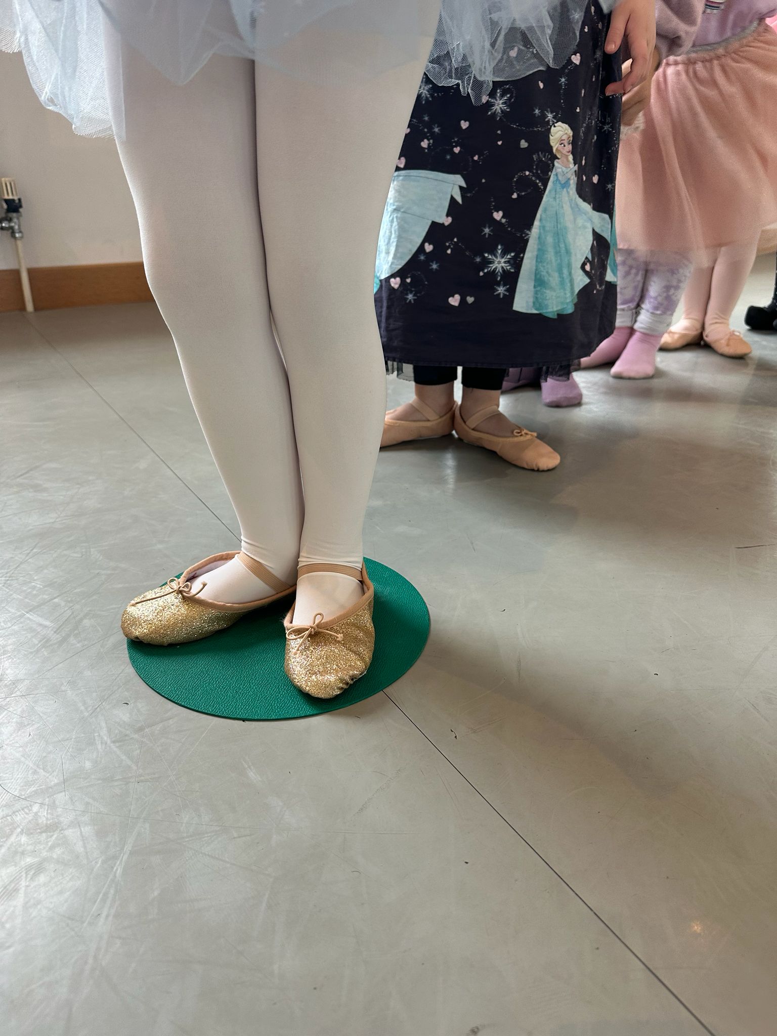 Balance and spot work exercise